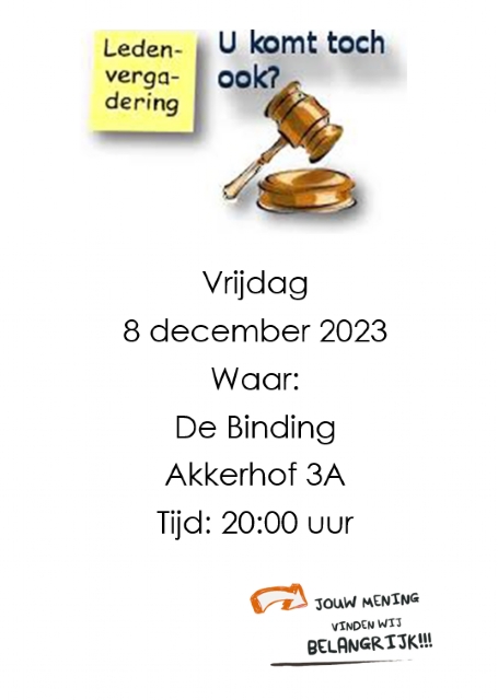 Ledenvergadering
